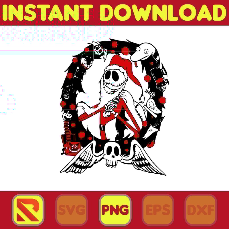 Nightmare Before Christmas Png, Jack Nightmare Png, Nightmare Christmas, Christmas 2023 Png (63).jpg