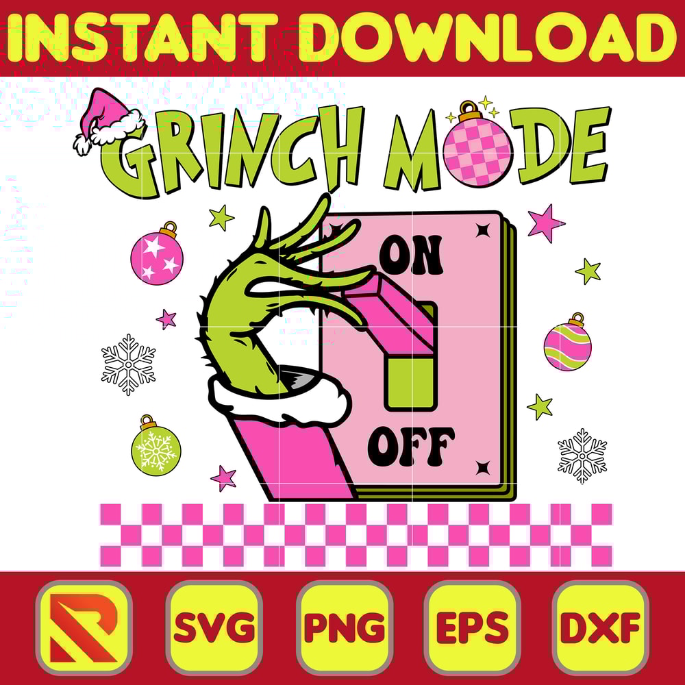 Retro Pink Grinch Svg, Retro Christmas Svg, Grinch Svg, Grinch Png, Christmas Png, Pink Christmas Svg (9).jpg