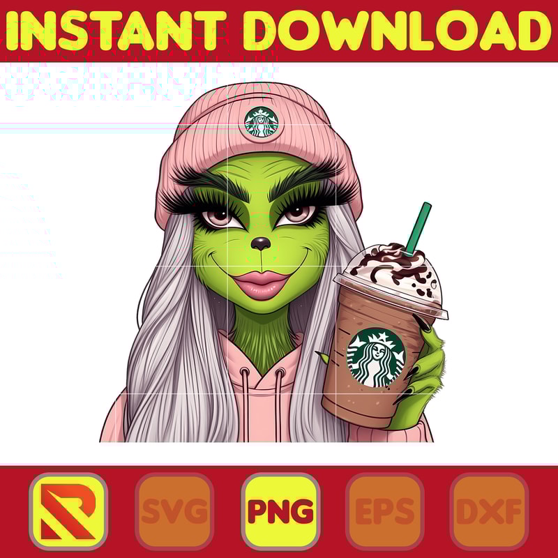 Christmas Kissing Girls Png, Leopard Christmas Cartoon Png, Christmas Png, Leopard Grinch Png (10).jpg