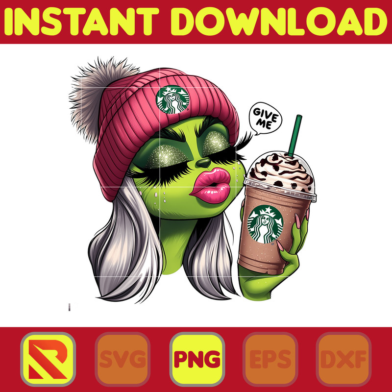 Christmas Kissing Girls Png, Leopard Christmas Cartoon Png, Christmas Png, Leopard Grinch Png (12).jpg