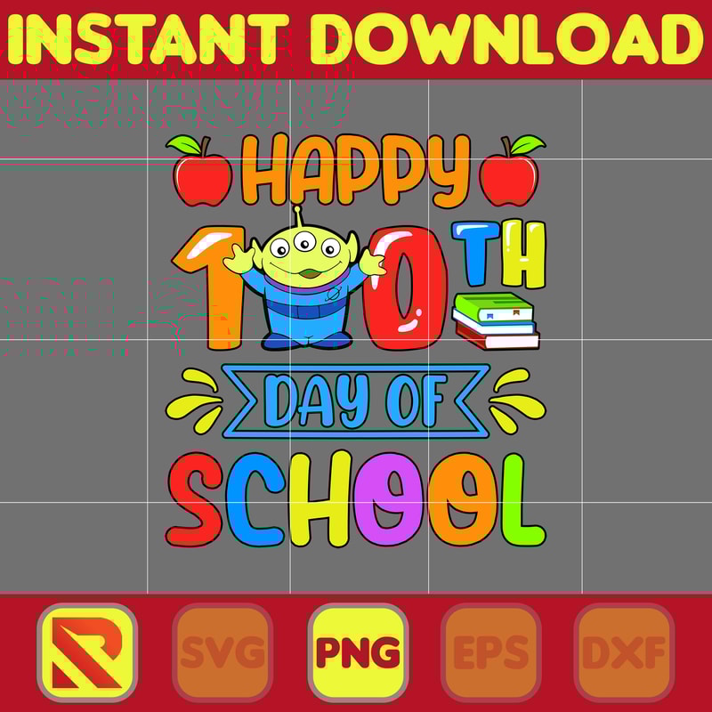 Big 100 Days Of School Png, Mouse and Friend, 100th Day of School Png, Back To School, Toy 100 Days Pop, Woody Png (68).jpg