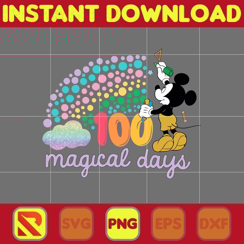 Big 100 Days Of School Png, Mouse and Friend, 100th Day of School Png, Back To School, Toy 100 Days Pop, Woody Png (166).jpg