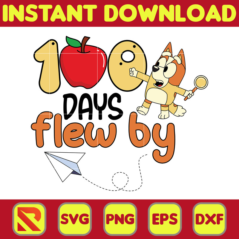 Big 100 Days Of School Svg, Mouse and Friend, 100th Day of School Svg, Back To School, Toy 100 Days Pop, Woody Svg (27).jpg