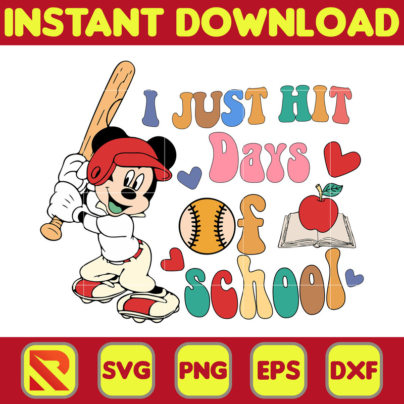 Big 100 Days Of School Svg, Mouse and Friend, 100th Day of School Svg, Back To School, Toy 100 Days Pop, Woody Svg (34).jpg