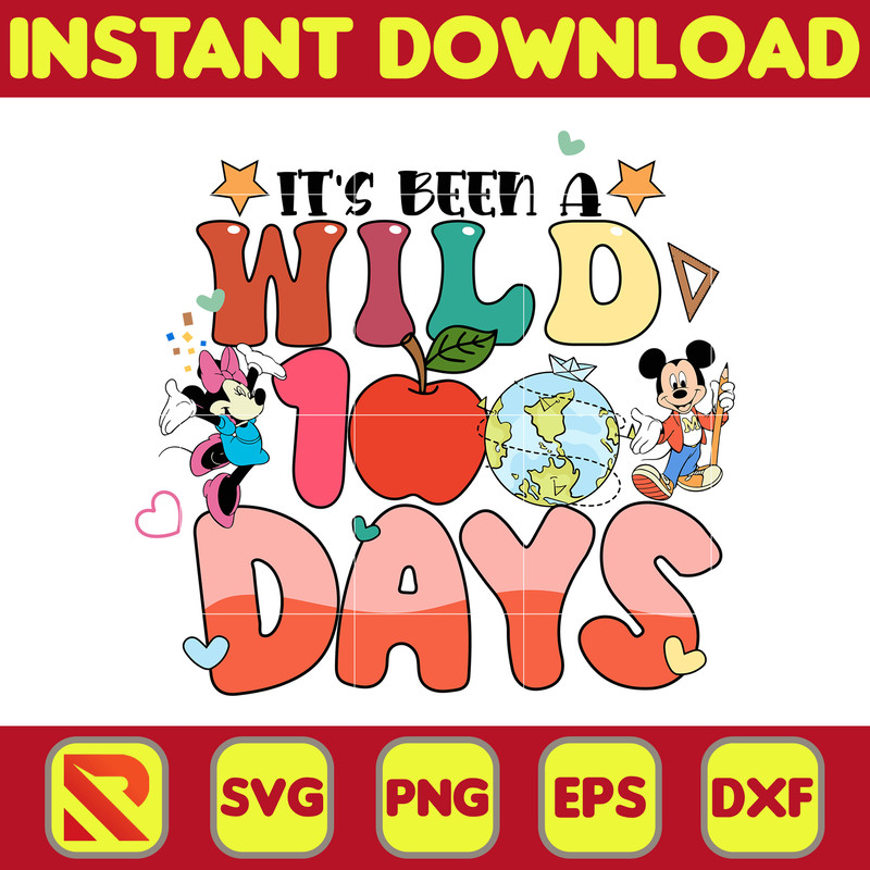 Big 100 Days Of School Svg, Mouse and Friend, 100th Day of School Svg, Back To School, Toy 100 Days Pop, Woody Svg (42).jpg