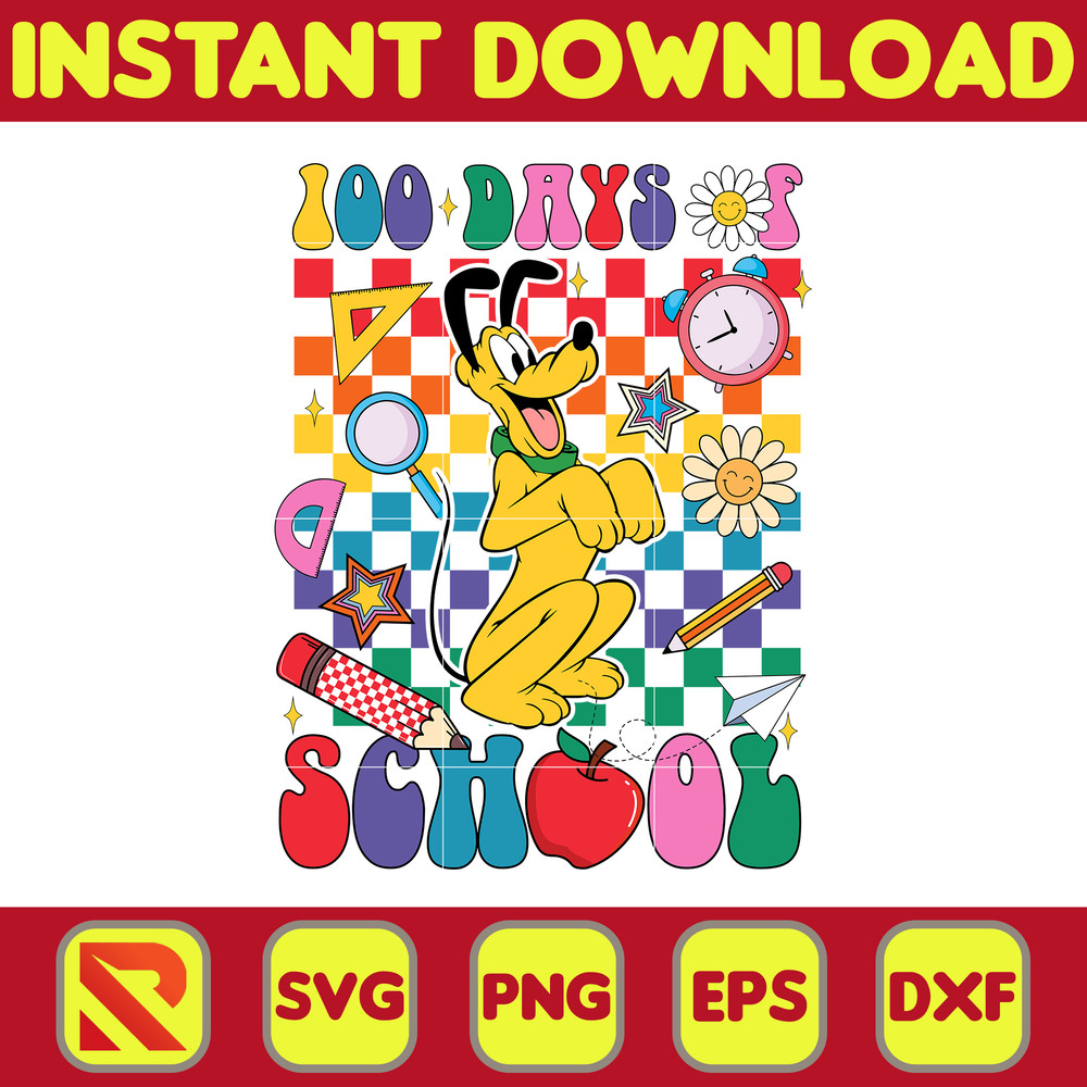 Big 100 Days Of School Svg, Mouse and Friend, 100th Day of School Svg, Back To School, Toy 100 Days Pop, Woody Svg (50).jpg