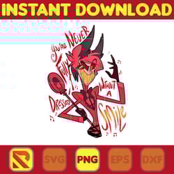 alastor png, hazbin hotel characters png, hazbin hotel cartoon png, birthday gift for fan, helluva boss png