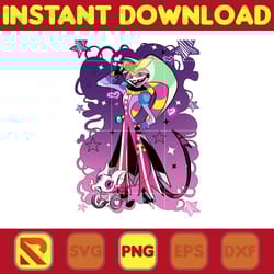 hazbin hotel png, hazbin hotel characters png, hazbin hotel cartoon png, birthday gift for fan, helluva boss png