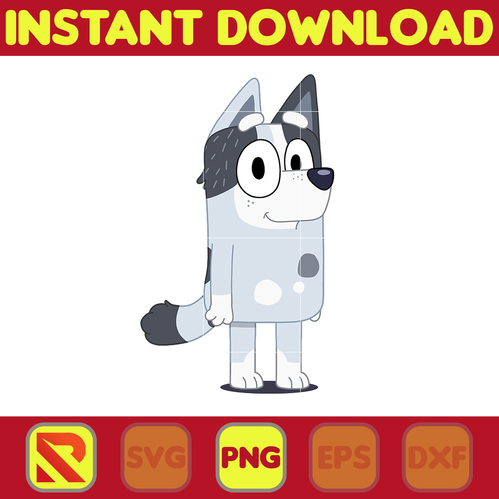 Aunt Trixie Svg, Designs Blue Dog Svg, Blue Dog Birthday Svg Sublimation, Blue Dog Family Svg, Clipart Sublimation.jpg