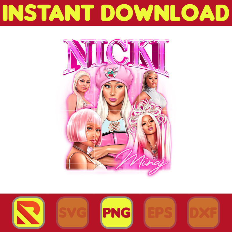 Nicki Minaj Reine Du Rap Gag City Png, Nicki Minaj Png, Pink Friday 2 Tour, Nicki Minaj Tour 2024 Png.jpg