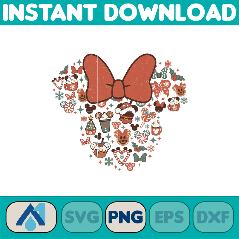 Christmas Png, Christmas Character, Retro Christmas Png, Christmas Squad Png, Christmas Mouse And Friends (18).jpg