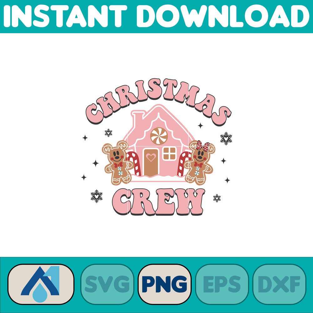 Christmas Png, Christmas Character, Retro Christmas Png, Christmas Squad Png, Christmas Mouse And Friends (8).jpg