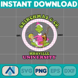 retro pink grinch png, retro christmas png, grinch png, grinch png, christmas png, pink christmas png (5)