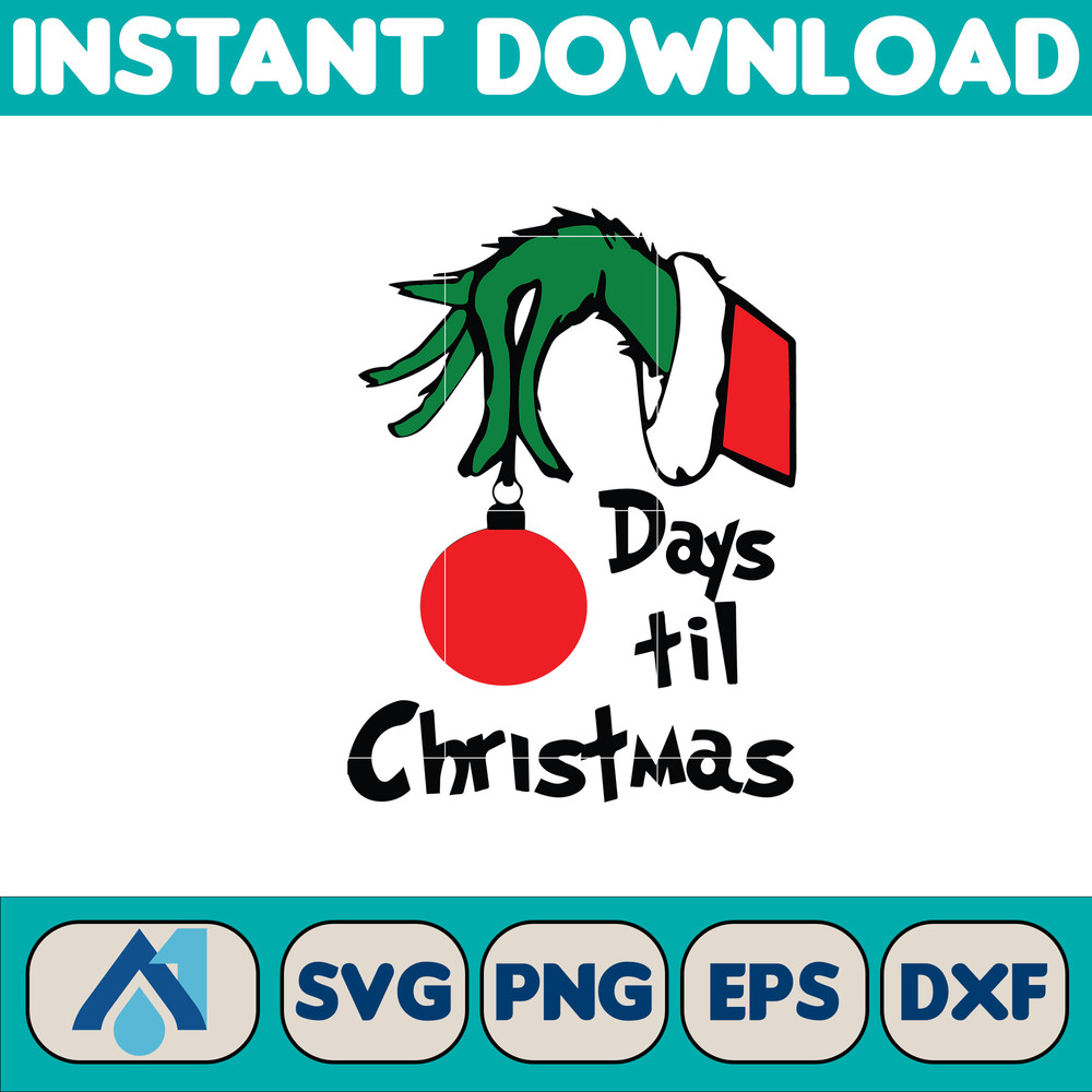 The Grinch Svg, Grinch Christmas Svg, Grinch Clipart Files, Files for Cricut & Silhouette Digital File, Instant Download (1).jpg