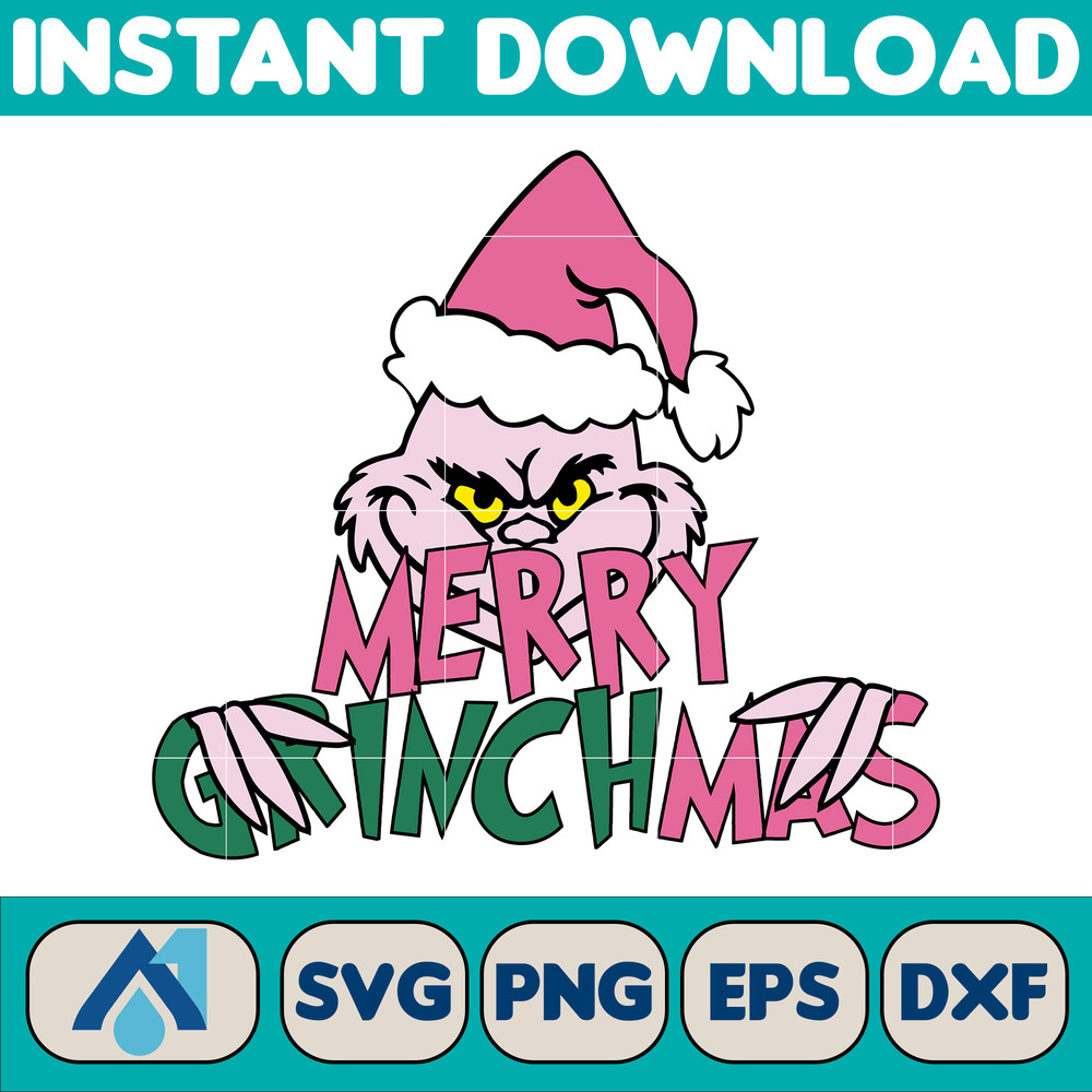 Retro Pink Christmas Svg, pink Christmas Svg, Christmas Svg, christmas shirt design, Grinch Svg, pink Grinch Svg (31).jpg