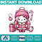 Hello Pink Kitty PNG, Hello Christmas Kitty PNG, Pink Christmas Tree, Pink Candy Cane, Pink Santa Hat, Pink Decor (1).jpg