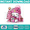 Hello Pink Kitty PNG, Hello Christmas Kitty PNG, Pink Christmas Tree, Pink Candy Cane, Pink Santa Hat, Pink Decor (20).jpg