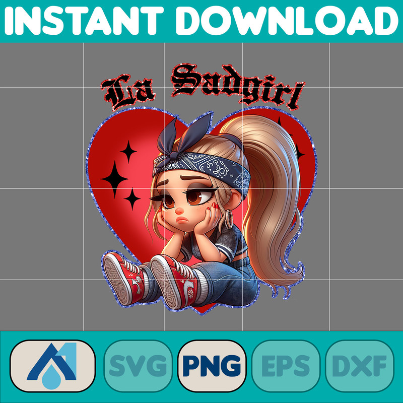 10 Chicano Valentine Chola Couple Png, Pink Chicana Valentine Design, Spanish Valentine Png (8).jpg