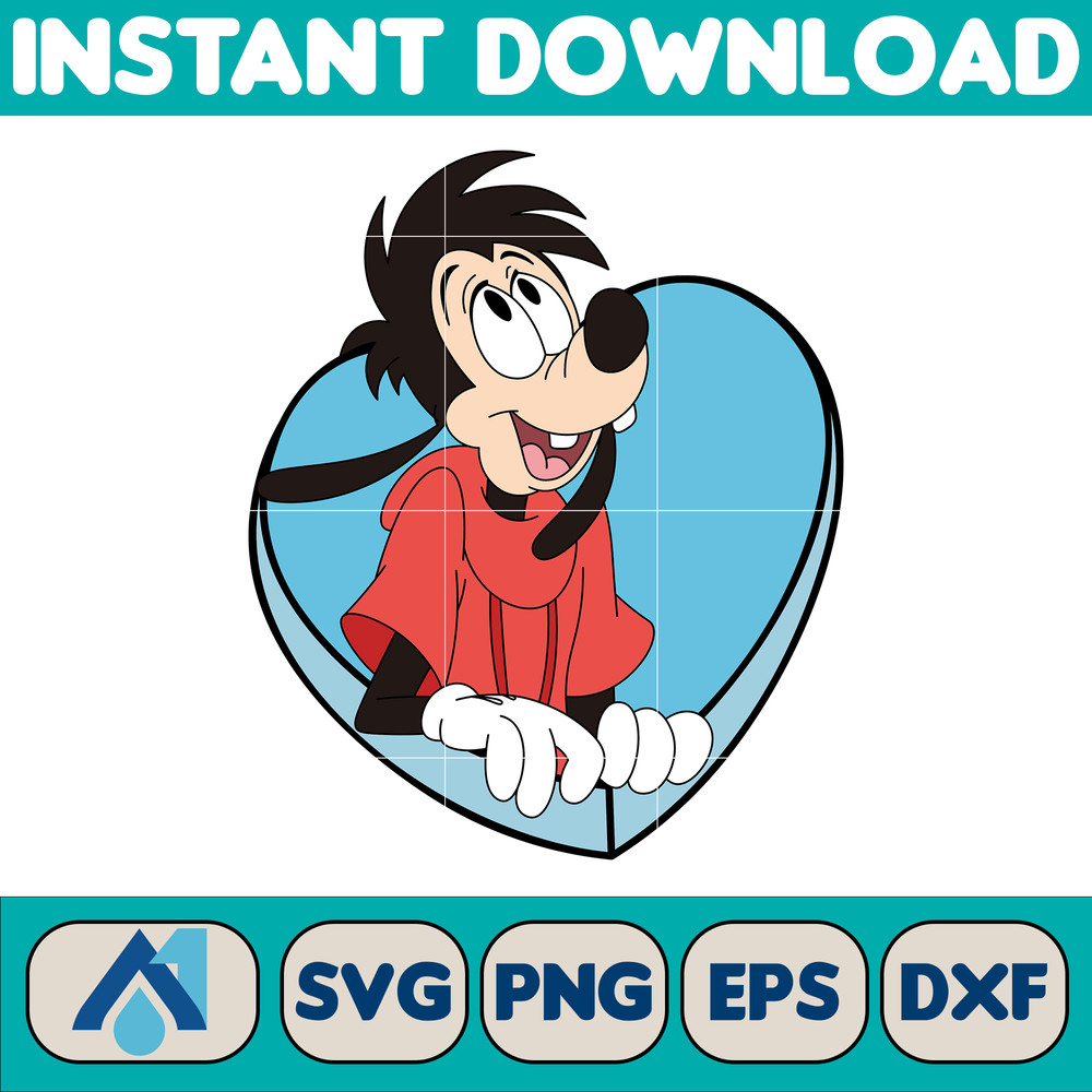 Max and Roxanne Valentine Svg, Happy Valentine Svg, Retro Valentines Svg, Magical Heart Valentines, Cartoon Lover Svg (2).jpg