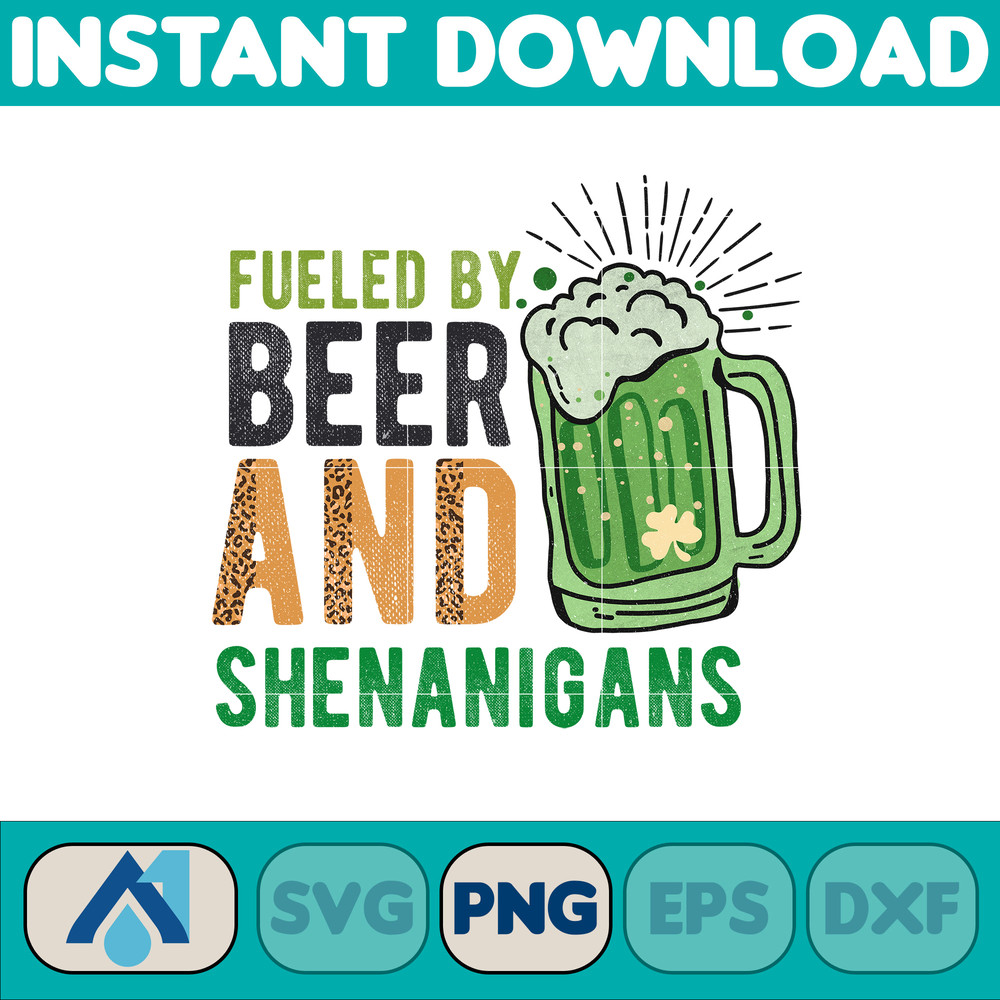 St. Patrick's Day Png, Retro St. Patrick Png, Shamrock Png, Irish Png, Lucky Mama, Howdy Go Lucky Png (17).jpg