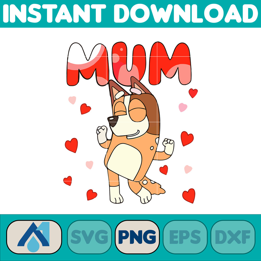 Bluey And Bingo Couple Png, Bluey Valentines Day Png, Blue Dogs Valentine's Day, Happy Valentine's Day Png (3).jpg