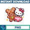 Christmas Png, Gingerbread Kawaii Kitty PNG, Gingerbread Kitty Clipart (19).jpg