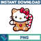 Christmas Png, Gingerbread Kawaii Kitty PNG, Gingerbread Kitty Clipart (20).jpg