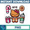 Christmas Png, Gingerbread Kawaii Kitty PNG, Gingerbread Kitty Clipart (3).jpg