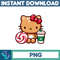 Christmas Png, Gingerbread Kawaii Kitty PNG, Gingerbread Kitty Clipart (7).jpg