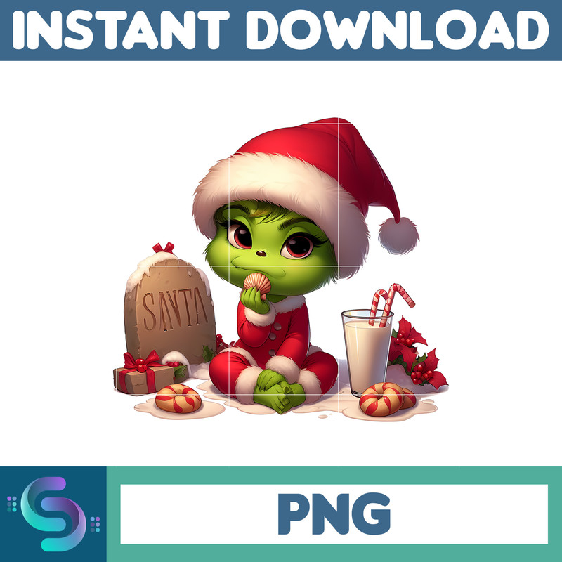 Baby Grinch Santa Png, Baby Grinch Png, grinchmas Png, christmas Png Instant Download (16).jpg