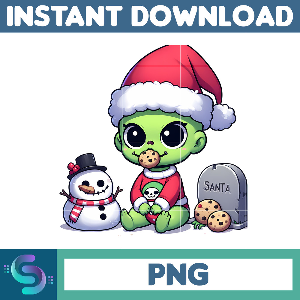 Baby Skeleton Grinch Png, Grinch Boujee Png, Christmas Trending 2023 Png (8).jpg