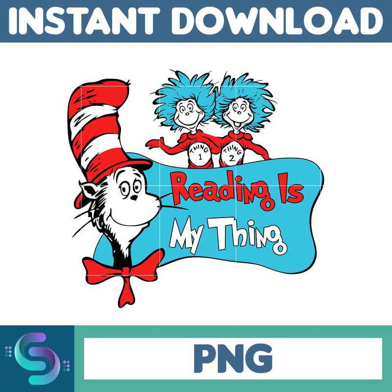 Reading Png, My Thing Png, Cat In The Hat Png, Teacher life Png, Teacher Of All Things Png, Teacher Life Png (31).jpg