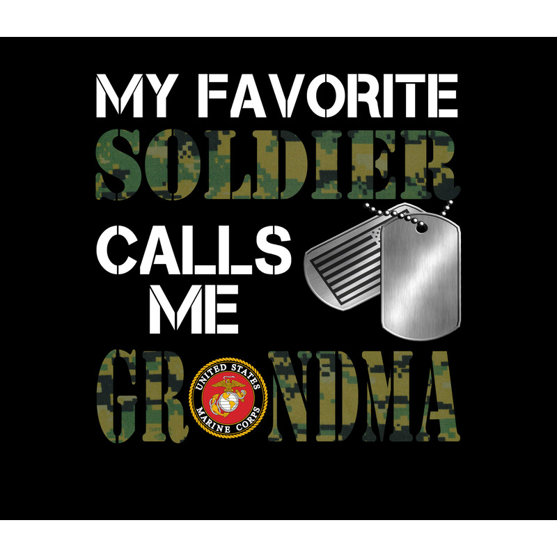 My Favorite Soldier - Marines Grandma.jpg