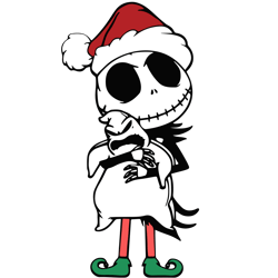jack skellington christmas svg, christmas svg, jack skellington svg, merry christmas svg for cricut