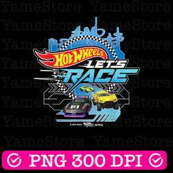 hot wheels let's race png, racing cars cityscape png, hot wheels png, racing cars png