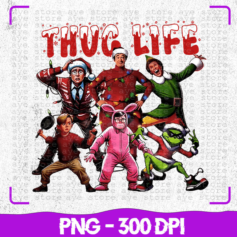 Thug Life Christmas Character Movie Merry Christmas Png Character Xmas Funny Christmas Png Christ 0