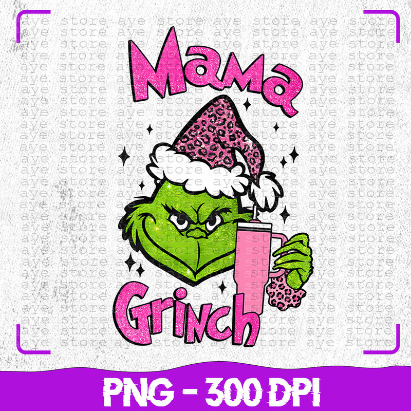 Mama Grinch Png Mama Grinch Santa Png Mama Christmas Png Merry Grinchmas Png Grinch Christmas Png H 0