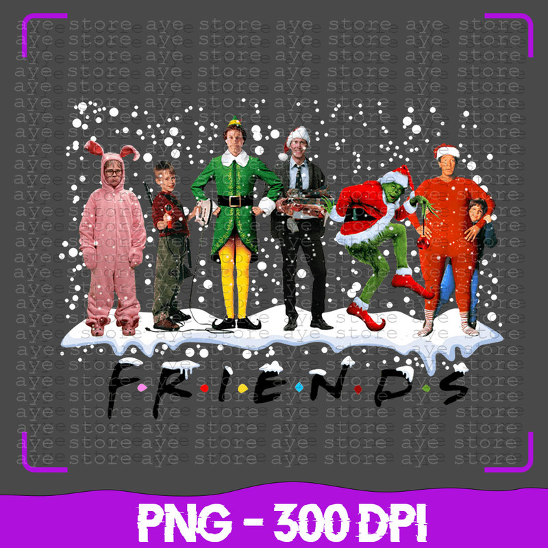 Christmas Friends Png Christmas Movie Png Christmas Movie Friends Png Friends Character Png Christm 0