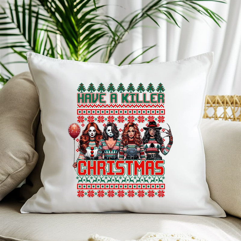 Have A Killer Christmas Png Christmas Movie Killer Png Merry Creepmas Png Killers Friends Png Chris 1