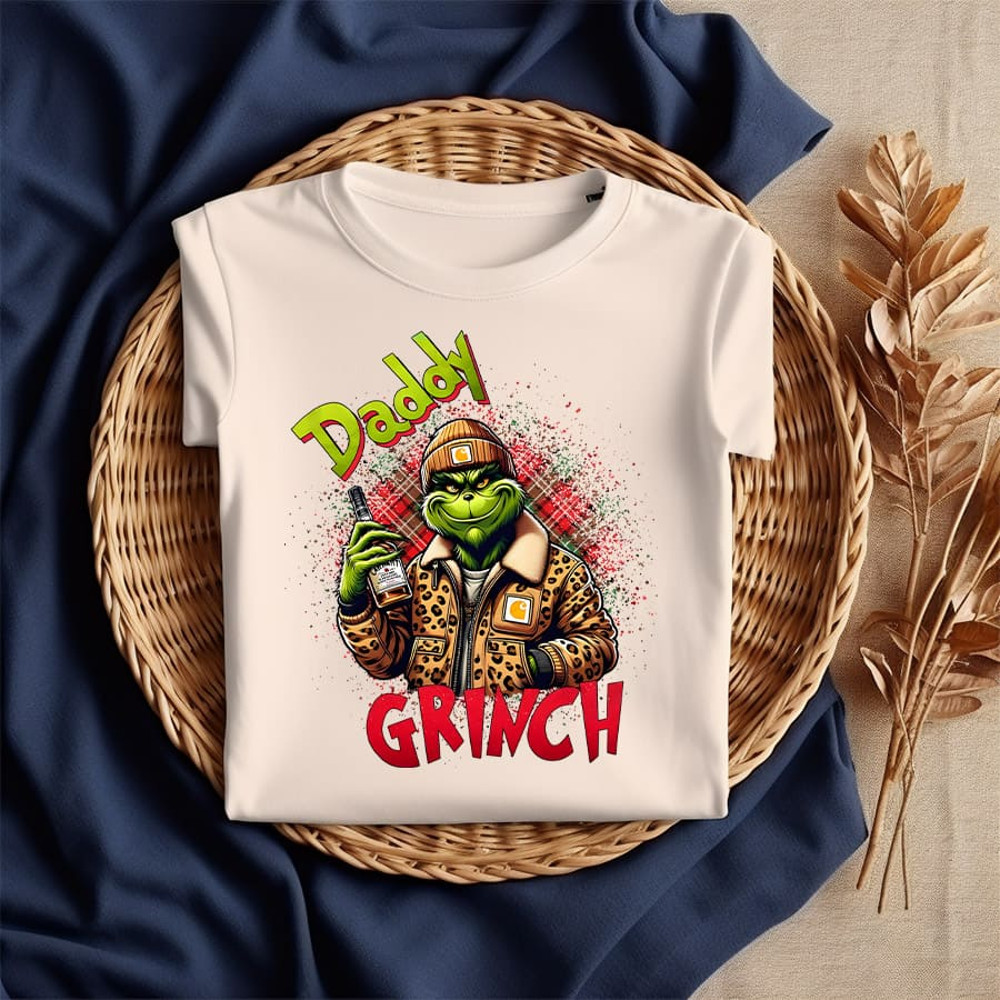 Daddy Grinch Png Christmas Leopard Mama Daddy Png My Kids Stole My Heart Custom Png Christmas Bouje 1