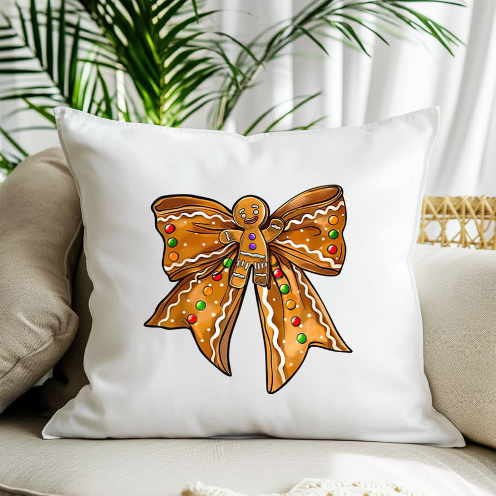 Christmas Coquette Bow PngChristmas Sublimation DesignsGingerbread PngChristmas BowNurse Ribbon Png 1