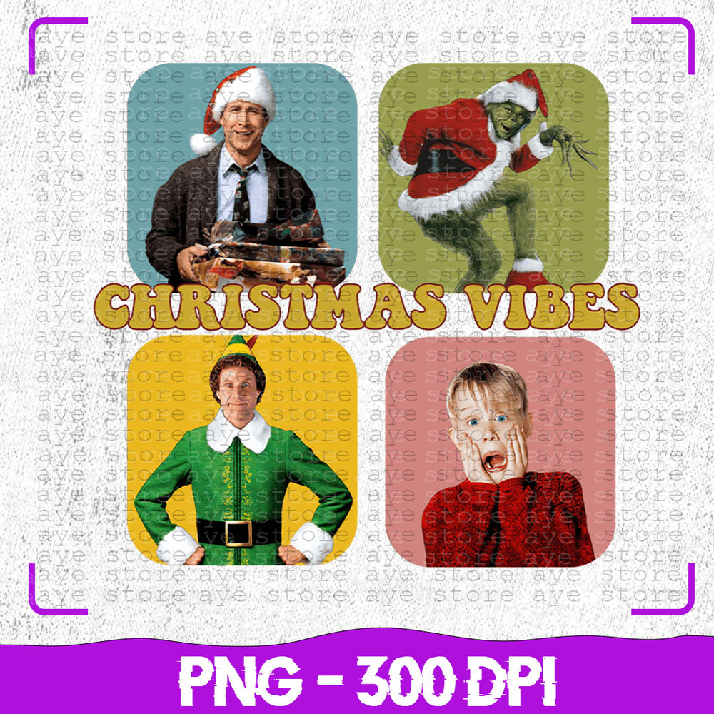 Retro Christmas Vibes Png Christmas Png Retro Santa Png Christmas Png Christmas Sublimation File Fo 0