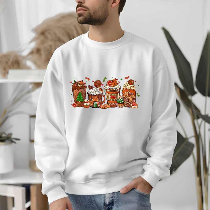 Bread Coffee Christmas PNG Merry Christmas PNG Christmas Design Png Xmas Party Png Gingerbread Png  1