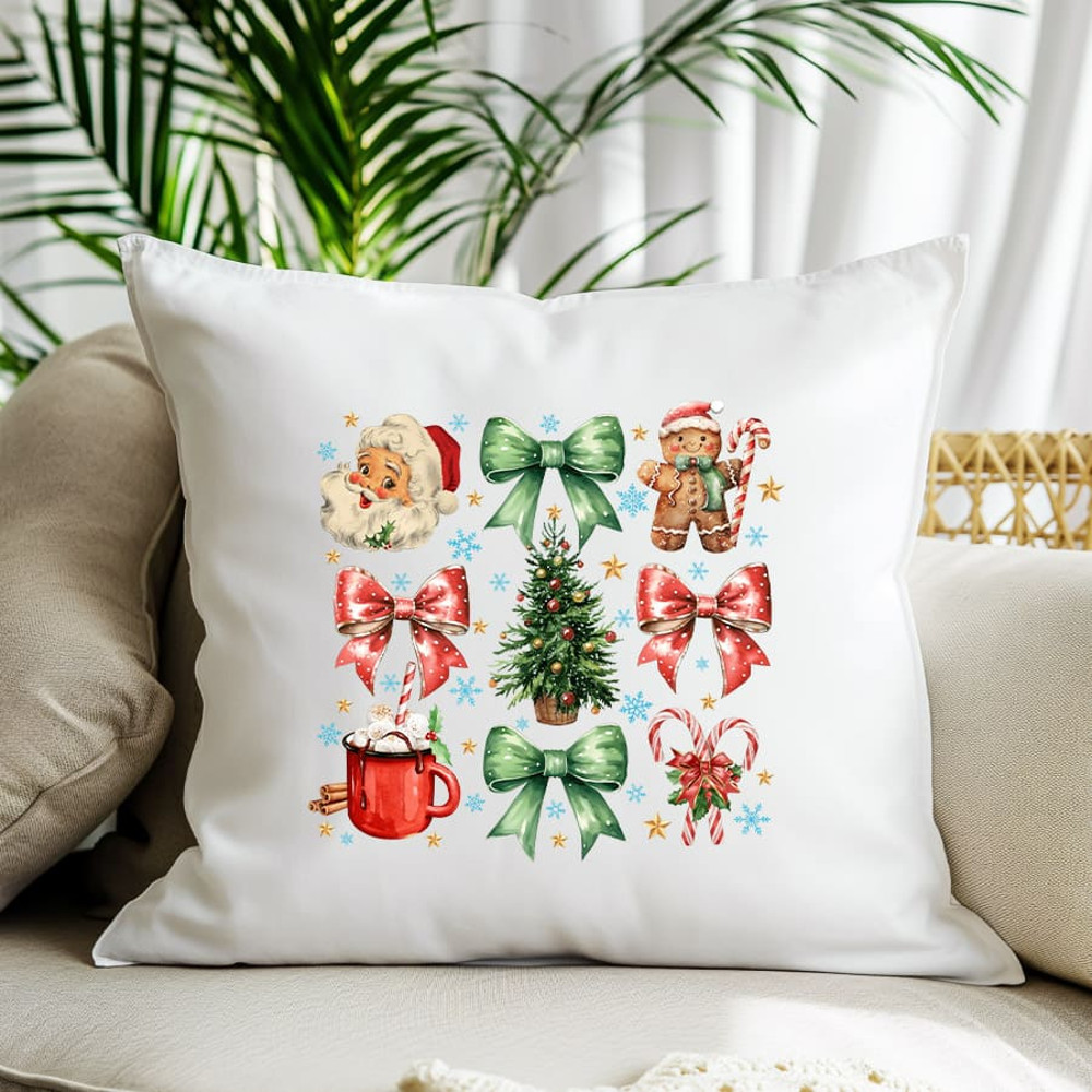 Coquette Christmas Png Coquette Bow Png Christmas Tree Sublimation Retro Holidays Santa Hot Cocoa C 1