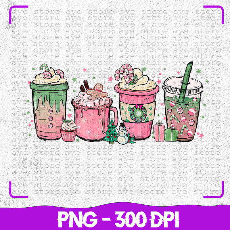 Christmas Chocolate Coffee Pink Cup Png Pink Coffee Cups Christmas Coffee Png Pink Christmas Png Pi 0