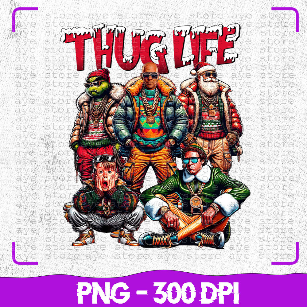 Thug Life Christmas Png Comedy Movies Friends Png The Boys Of Winter Christmas Png 90s Christmas Pn 0