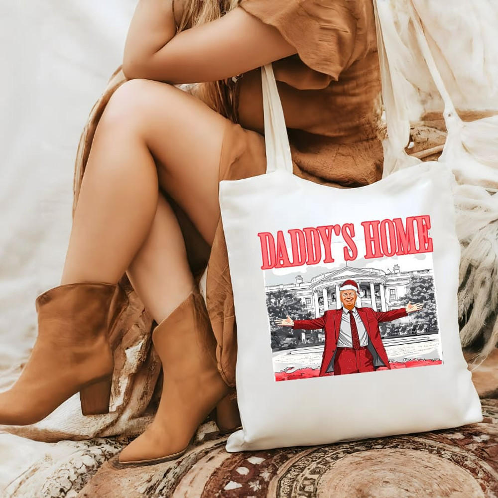 Daddys Home White House Pink Trump 2024 MAGA Supporter Election 2024 Graphic PNG Trump Digital Down 1