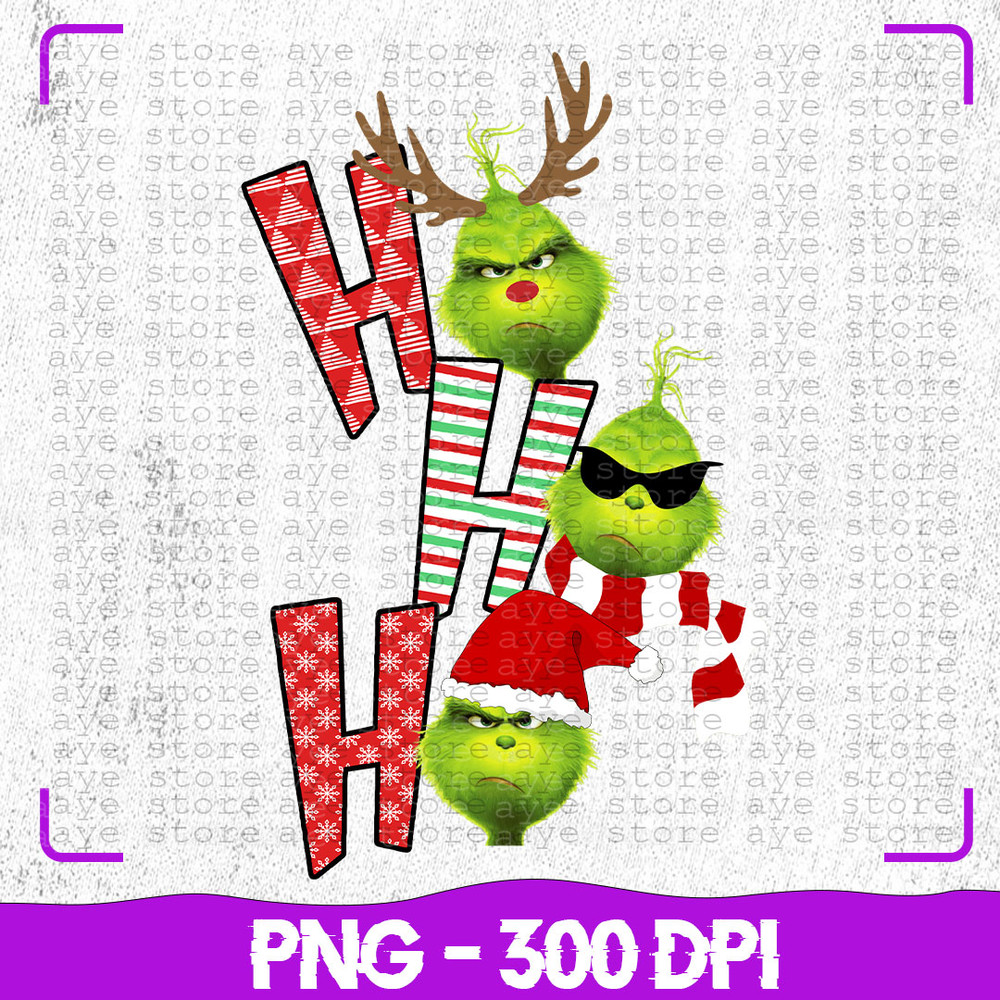 Ho Ho Ho Grinchmas PNG Merry Grinchmas Png Christmas Movie Png Christmas Season Png HoHoHo Christma 0