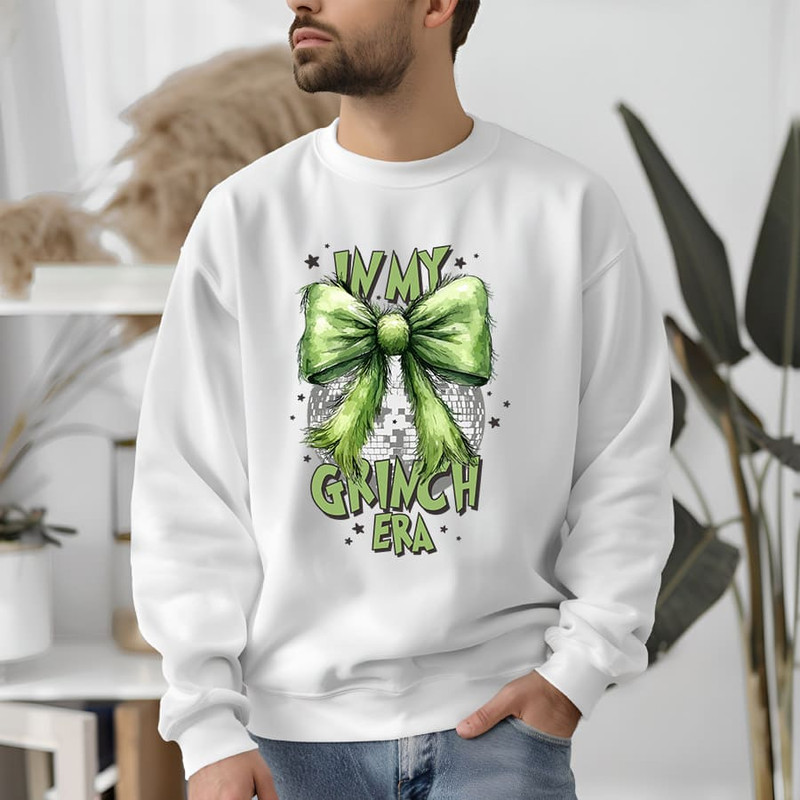 Grinchmas Coquette Bow PNG Funny Png Design Christmas Season PNG Trendy Christmas Png Christmas Mov 1