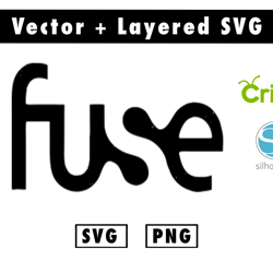 fuse svg and png files for cricut machine , anime svg , manga svg , goku svg